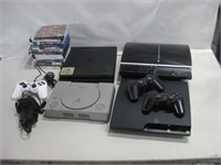 Assorted Game Consoles & Accessories Untested