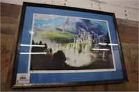 29x23 inch Mythical Castle Print 19/50