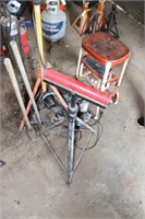 Work light, roller stand, & more