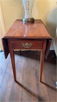 Small Statton cherry side table , drop leaf sides