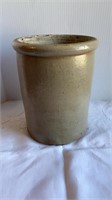 Antique stoneware jug , 1 gallon size , no marks