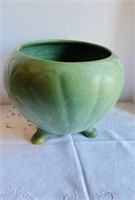Extra large footed jardiniere flower pot