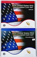 2014 P & D  US. Mint Uncirculated Coin set