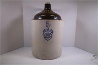 UHL POTTERY COMPANY 5 GALLON CROCK WHISKEY JUG