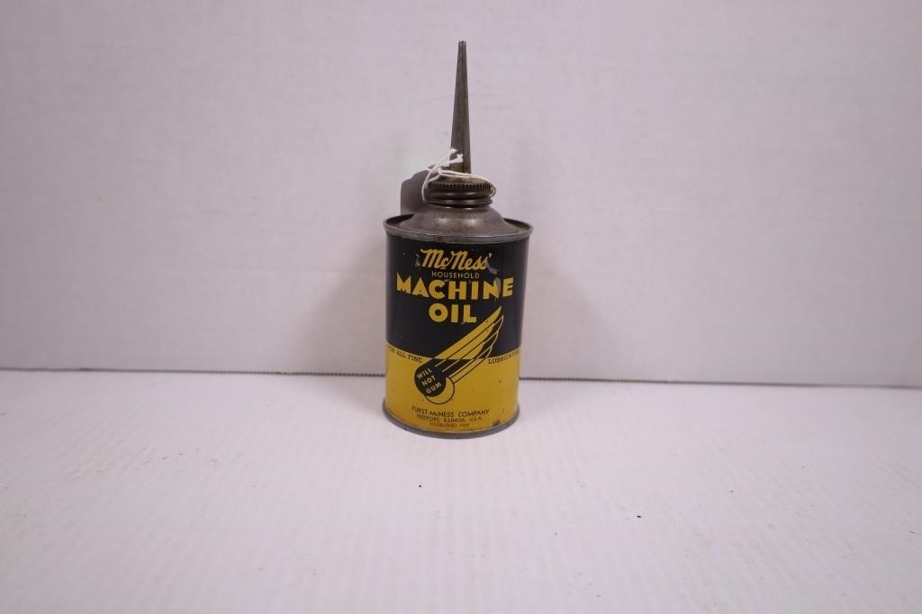 MCNESS MACHINE OIL LEAD TOP OILER