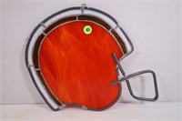 CLEVELAND BROWNS STAINED GLASS HELMET