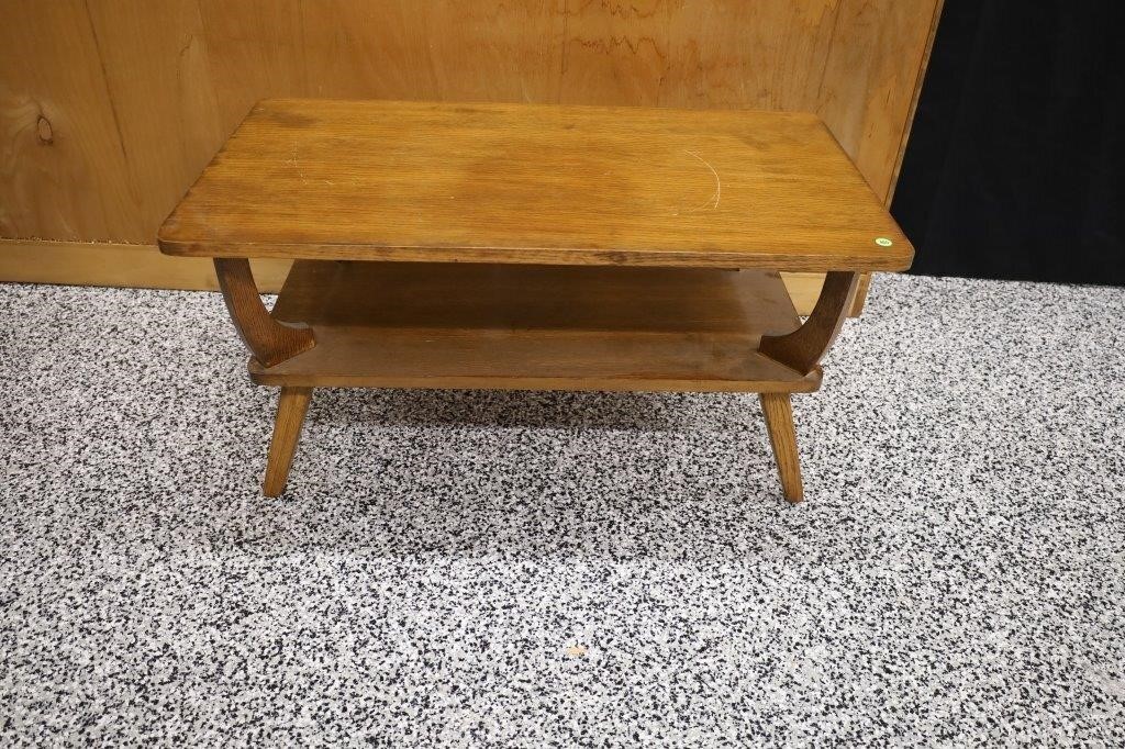 VINTAGE TWO TIER COFFEE TABLE