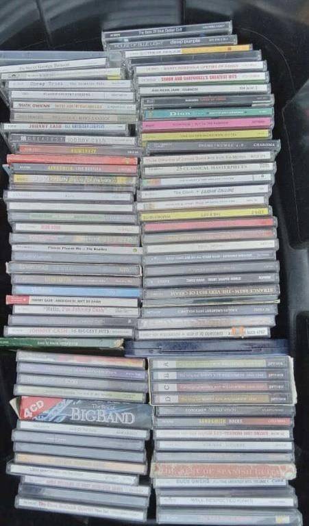 Large Lot Of C/Ds & T.V Series