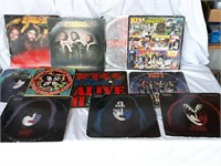Kiss & BeeGees Records