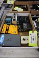 1 box of 8 piece assorted foot pedals