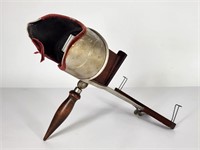 ANTIQUE STEREOGRAPH W/ METAL EYE FRAME