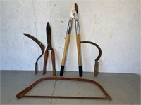 Saw, Scythes, Hedge Trimmers