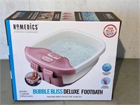 Homedics Bubble Bliss Deluxe Footbath