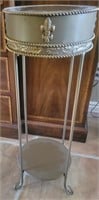 L - ROUND SIDE TABLE / STAND 11"DIA (C48)