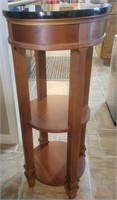 L - ROUND SIDE TABLE / STAND 36X16"DIA (C46)