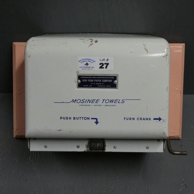 Mosinee Metal Wall Towel Dispenser