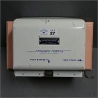 Mosinee Metal Wall Towel Dispenser