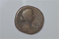 AD 161-180 Faustina Junior Bronze Sestertius