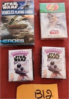 L - LOT OF 4 STAR WARS COLLECTIBLES (B12)