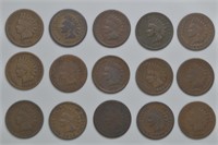 15 Indian Head Cents