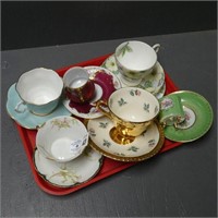 Lot of Assorted Cups & Saucers