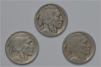 1919, 1924-S and 1921-S??? Buffalo Nickels