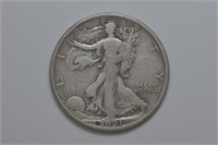 1921-D Walking Liberty Half Dollar