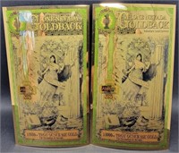 2 - $1 Nevada Goldback Aurum Gold 24k Foil
