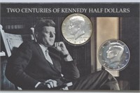 2 Centuries of Kennedy Half Dollars