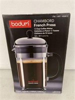 BODUM CHAMBORD FRENCH PRESS 12 CUP COFFEE MAKER