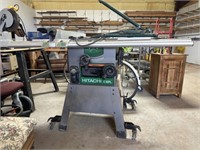 Hitachi C10FL 10" table saw and 2 stands