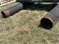 2 - 10 1/2" approx 8 1/2ft long pipe