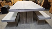 Dining Room Table W/ Bench Seating