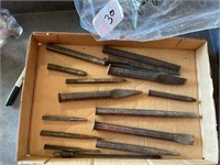 Chisel and punch lot