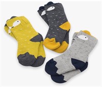 CoCoCute Baby Socks - 3 Pairs Thick Size S (1-3 Y)