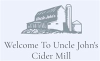 Uncle John’s Cider Mill   $20 Gift Certificate