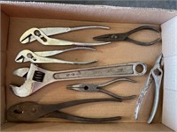 Wrench pliers lot Williams Wizard