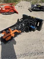 2023 Mower king skid steer trencher attachment