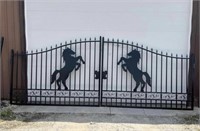 20" Horse Design Driveway gate