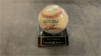 Ted Williams Autographed Baseball w/COA