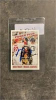 Mike Trout Topps Autographed Card w/COA