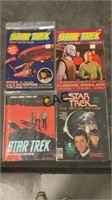 Lot of 4 Star Trek Collectible Books