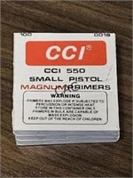 100ct. CCI 550 Small Pistol Magnum Primers