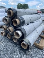 Skid Lot Of (10) Rolls 5'X50' Rubber Roofing