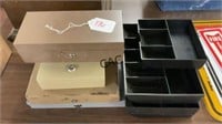 Lot of Cash Boxes and Trays