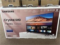 Samsung TU700D 43" Crystal UHD Smart TV
