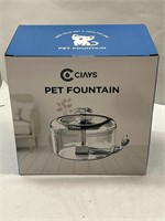 (2x Bid) Clays 2.3L Pet Fountain