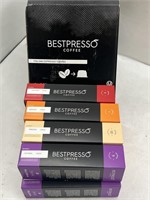 (8) Asst Bestpresso 10 Ct Coffee Capsules