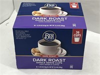(2x) Best Yet 36 Ct Single Serve Cups-Dark Roast