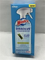 (4x) Windex Dissolve Concentrated Pod Starter Kit